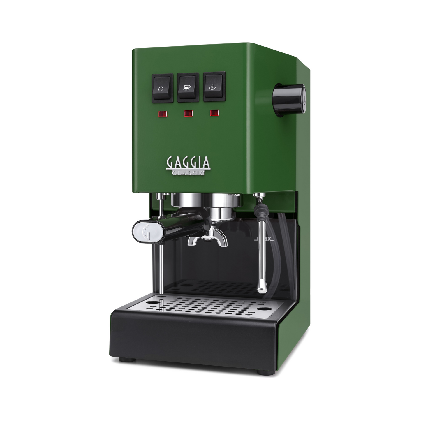 Gaggia Classic E24 | Brass Boiler & Brew Group | Premium SS Filter Holder & 58mm SS Portafilter | Made in Italy | 15-Bar Pump Espresso Machine | Jungle Green