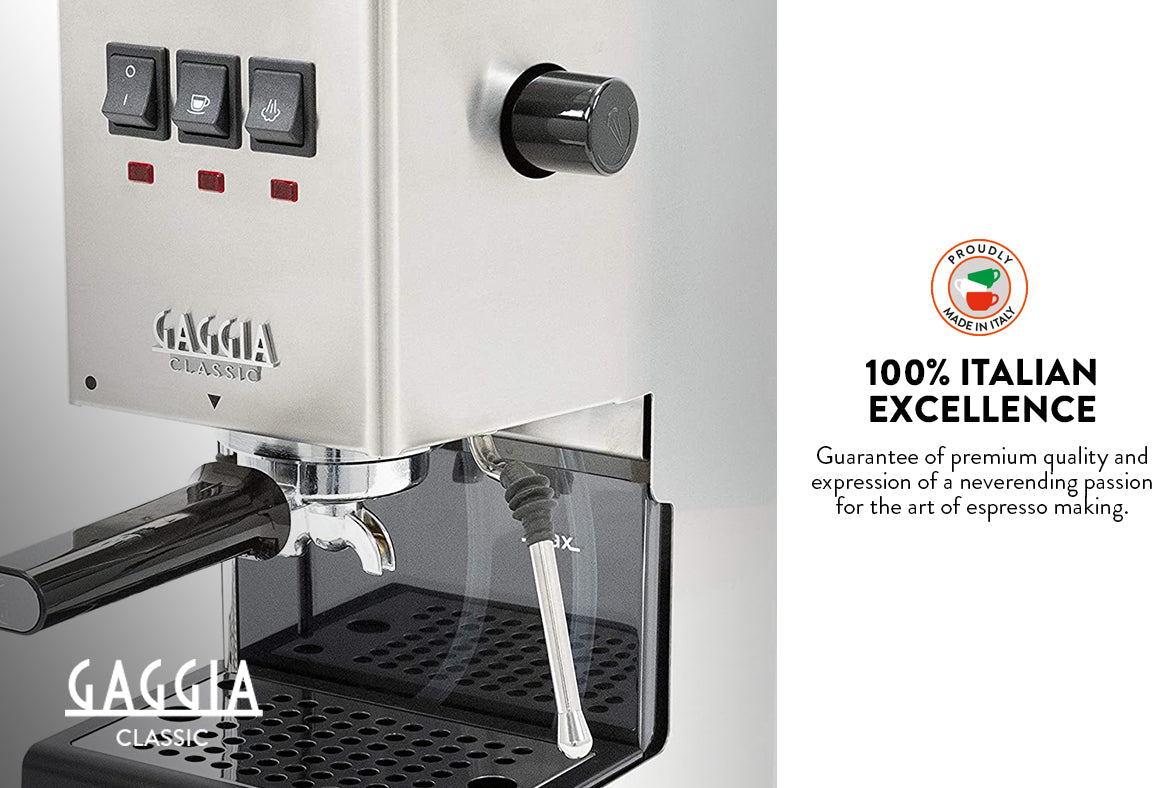 Gaggia | Classic EVO 2023 | Inox | Made in Italy