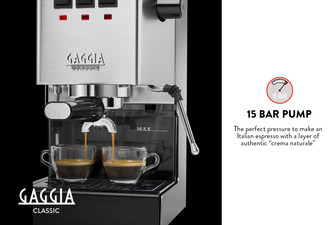 Gaggia | Classic EVO 2023 | Inox | Made in Italy