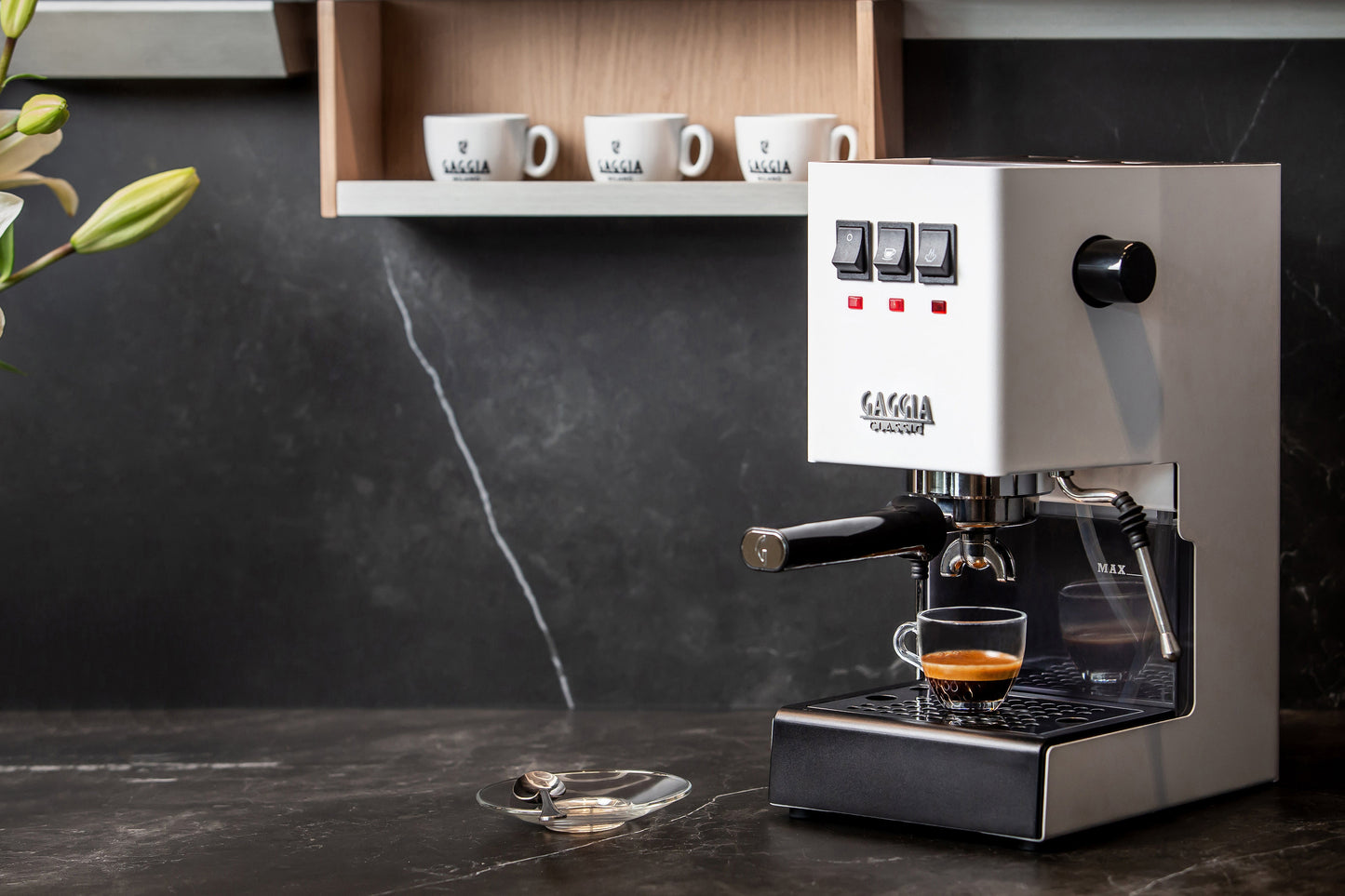 Gaggia | Classic EVO 2023 | Polar White | Made in Italy