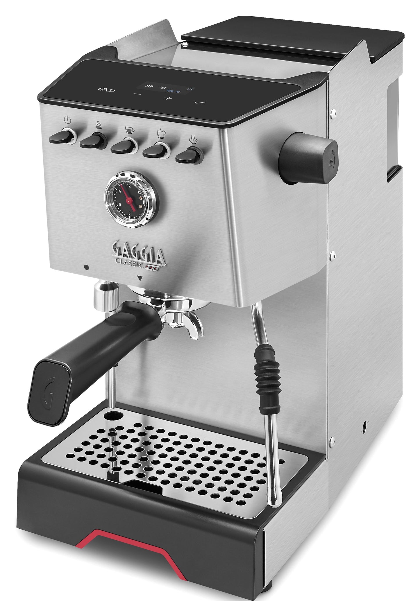 Gaggia Classic GT Dual-Boiler Espresso Machine | Dual-PIDs, Pre-Infusion & Intuitive Screen | Made in Italy | Colored TFT Display