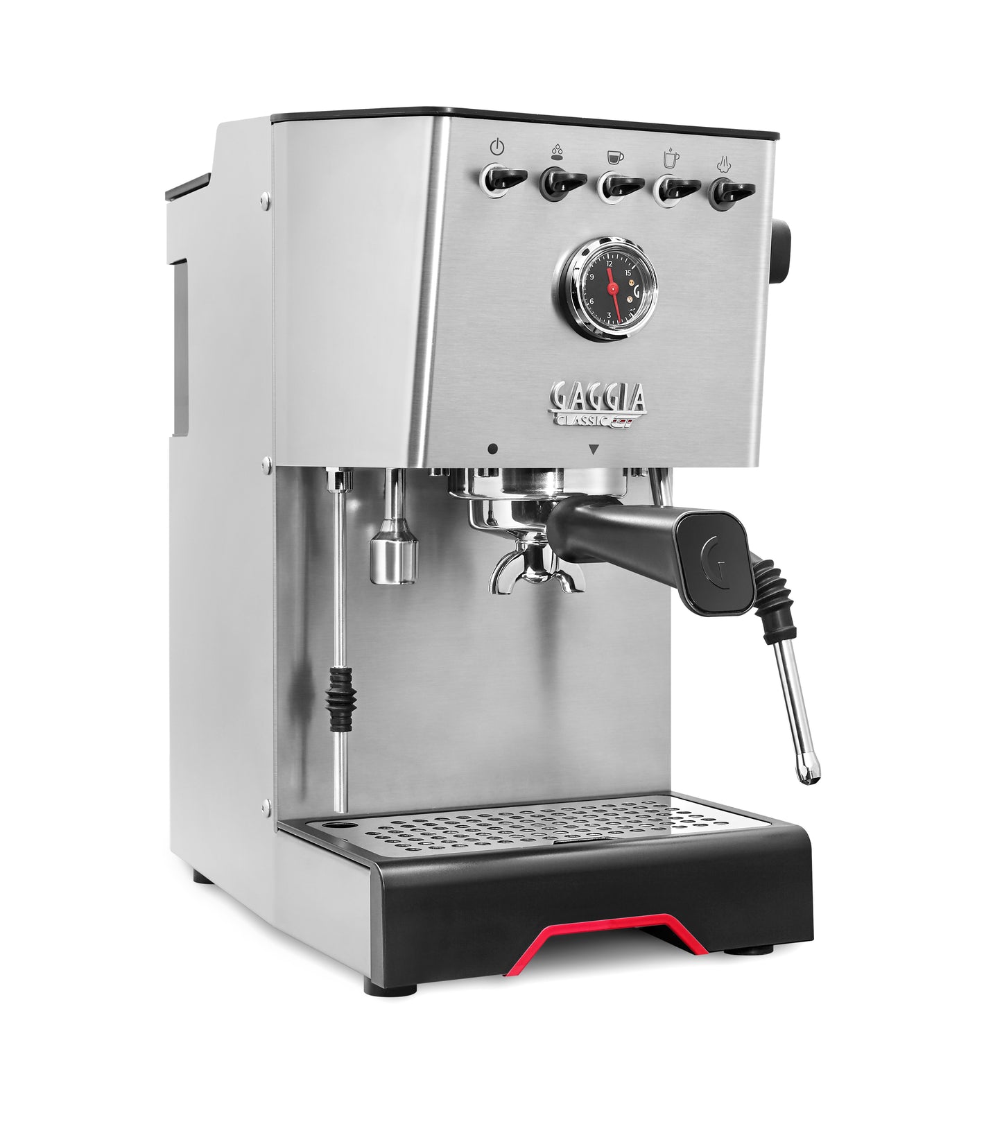 Gaggia Classic GT Dual-Boiler Espresso Machine | Dual-PIDs, Pre-Infusion & Intuitive Screen | Made in Italy | Colored TFT Display
