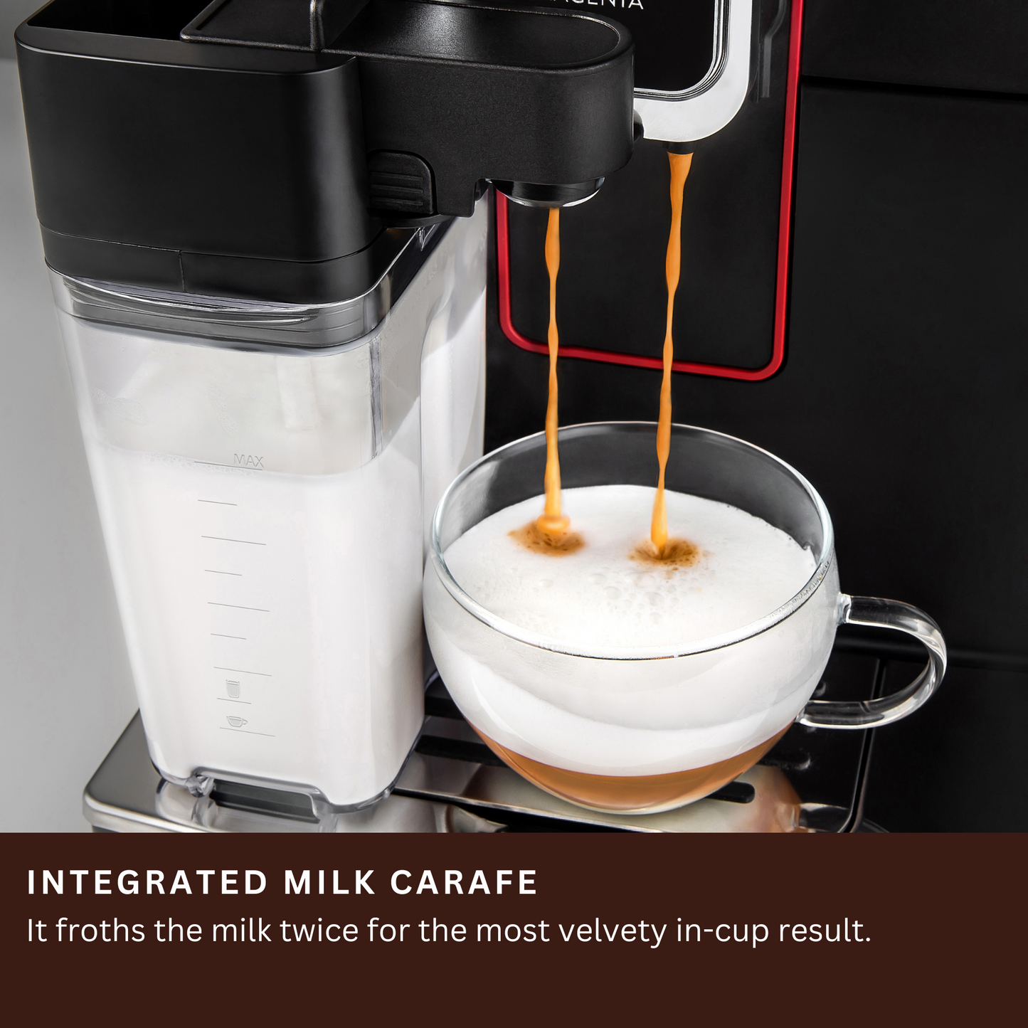 Gaggia Magenta Prestige | 12 Beverages At Touch Of A Button | Customise Your Beverage The Way You Like It | Made in Italy