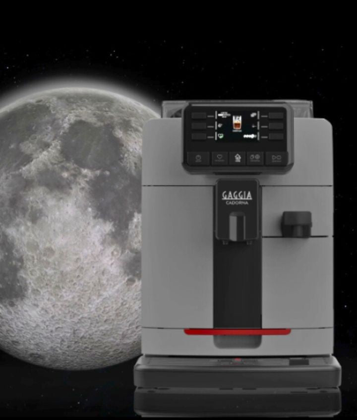 Gaggia Cadorna Prestige Over Ice | Brew Hot & Iced Coffee | 15 Beverages Specialty | Super Automatic Bean to Cup Espresso Machine | Made in Italy | Moonlight Grey