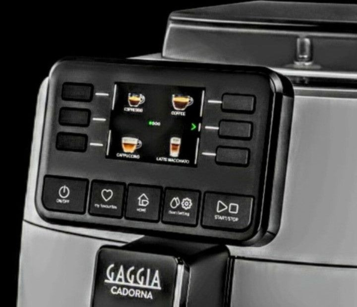 Gaggia Cadorna Prestige Over Ice | Brew Hot & Iced Coffee | 15 Beverages Specialty | Super Automatic Bean to Cup Espresso Machine | Made in Italy | Moonlight Grey