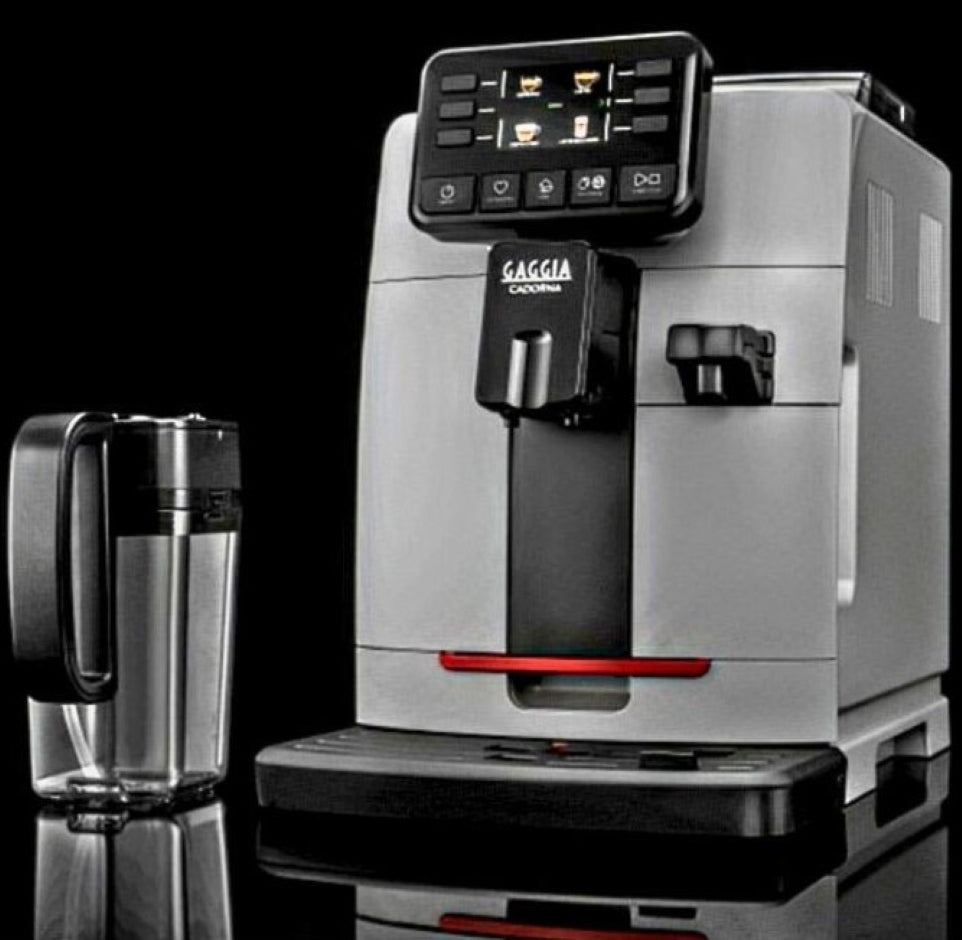 Gaggia Cadorna Prestige Over Ice | Brew Hot & Iced Coffee | 15 Beverages Specialty | Super Automatic Bean to Cup Espresso Machine | Made in Italy | Moonlight Grey