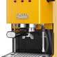 Classic EVO 2023 | 58mm SS Portafilter | Solenoid Valve | Professional Steam Wand | Sunshine Yellow| Made in Italy