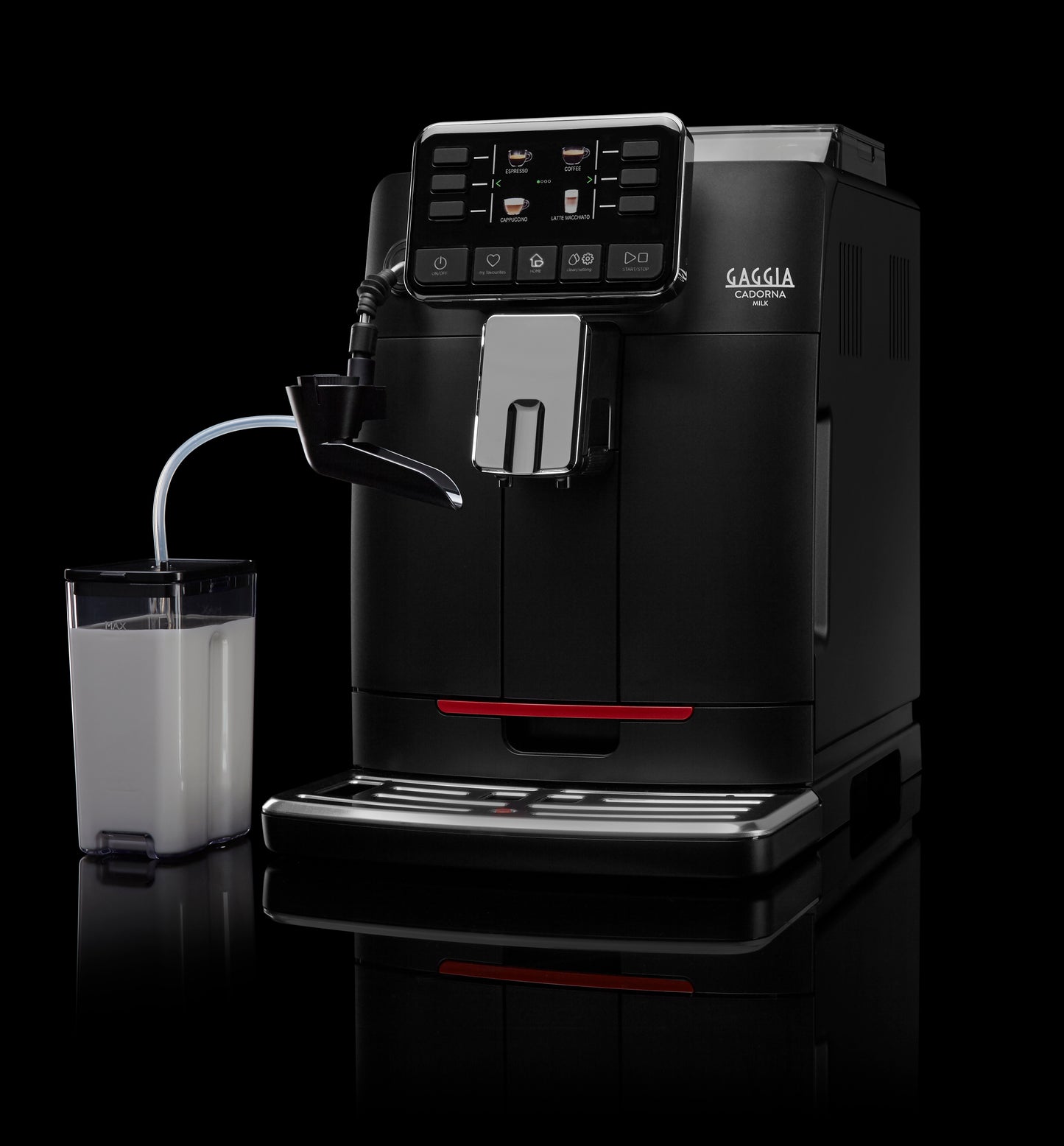 The Cadorna Milk | 10 Beverages At Touch Of A Button | Customise Your Beverage The Way You Like It | 4 Profiles To Save Your Customised Beverage | Made in Italy