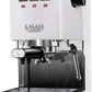 Classic EVO 2023 | 58mm SS Portafilter | Solenoid Valve | Professional Steam Wand| Polar White | Made in Italy