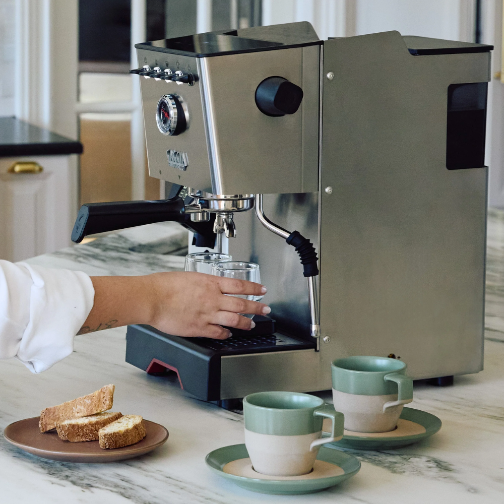 Gaggia Classic GT Dual-Boiler Espresso Machine | Dual-PIDs, Pre-Infusion & Intuitive Screen | Made in Italy | Colored TFT Display