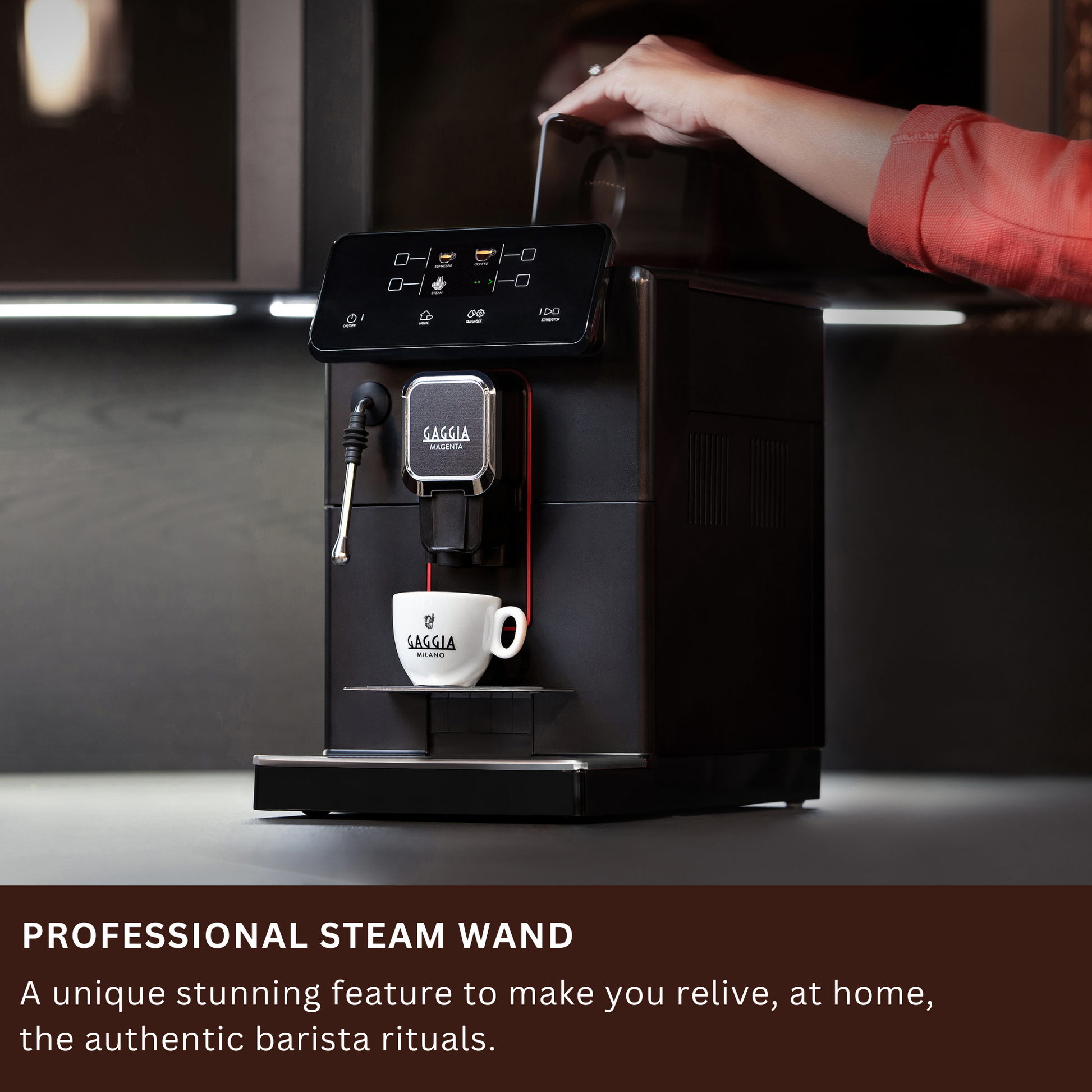 Gaggia Magenta Plus | 7 Drinks | Bean to Cup Coffee Machine Gaggia Magenta Plus | 7 Drinks | Bean to Cup Coffee Machine