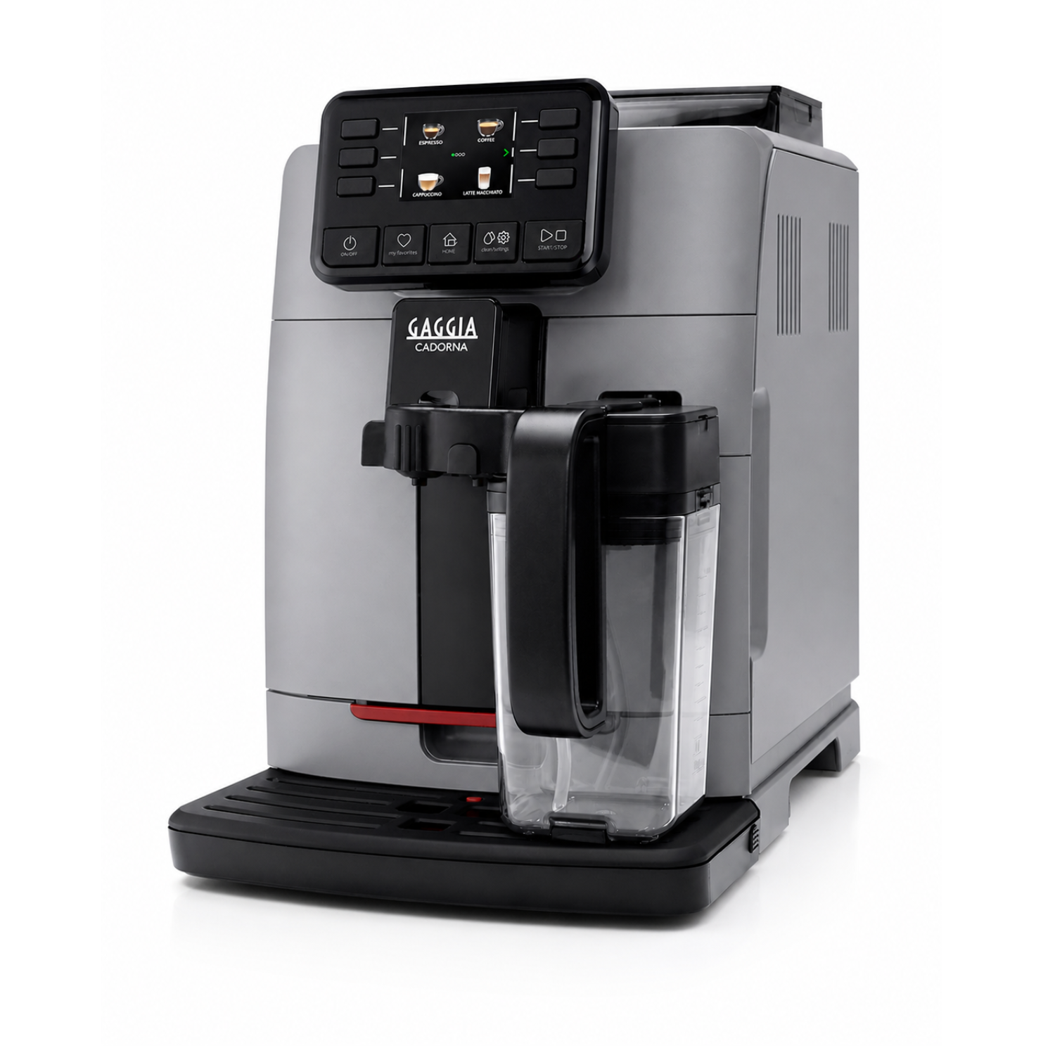 Gaggia Cadorna Prestige | Brew Hot & Iced Coffee | 15 Beverages Specialty | Super Automatic Bean to Cup Espresso Machine | Made in Italy | Moonlight Grey