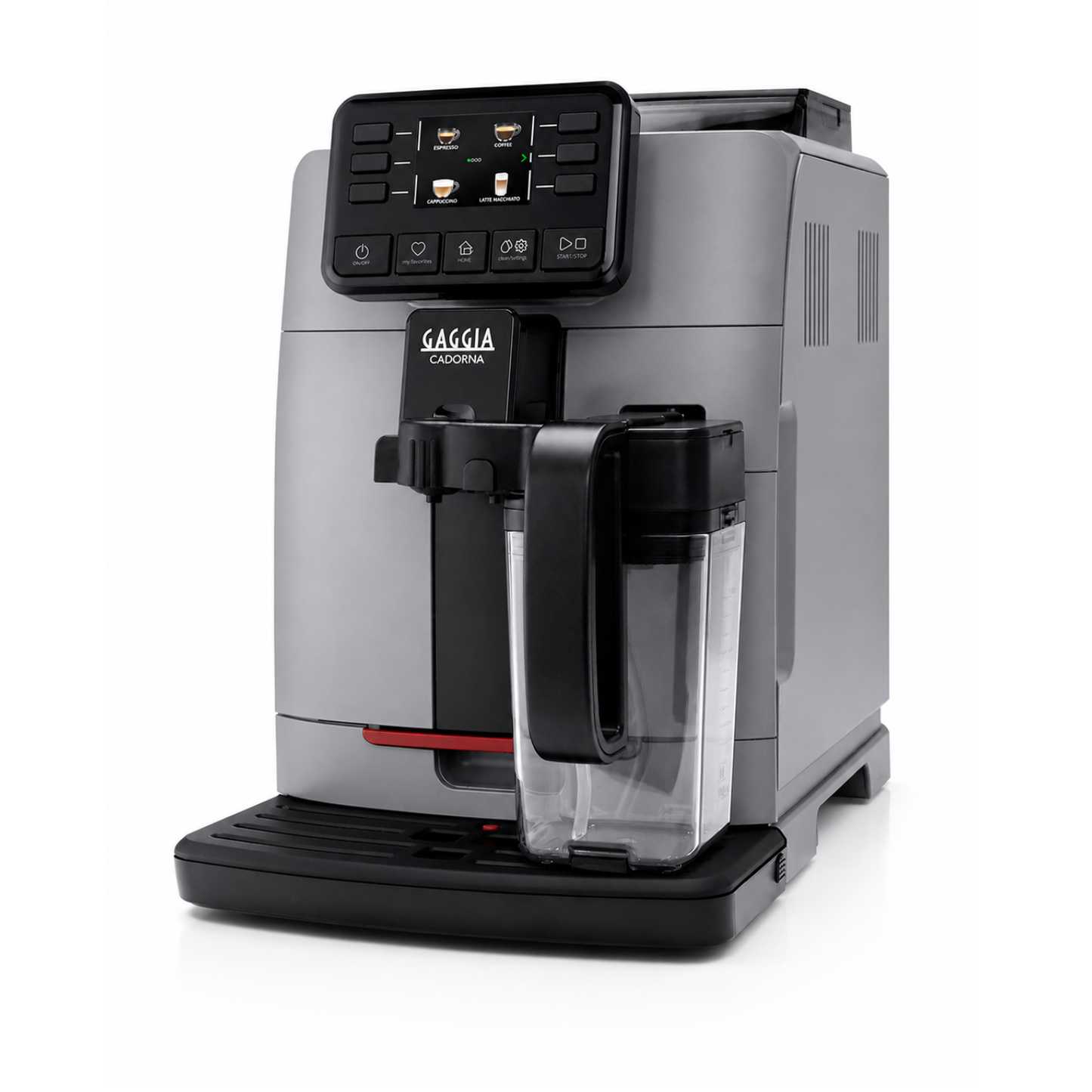 Gaggia Cadorna Prestige | Brew Hot & Iced Coffee | 15 Beverages Specialty | Super Automatic Bean to Cup Espresso Machine | Made in Italy | Moonlight Grey