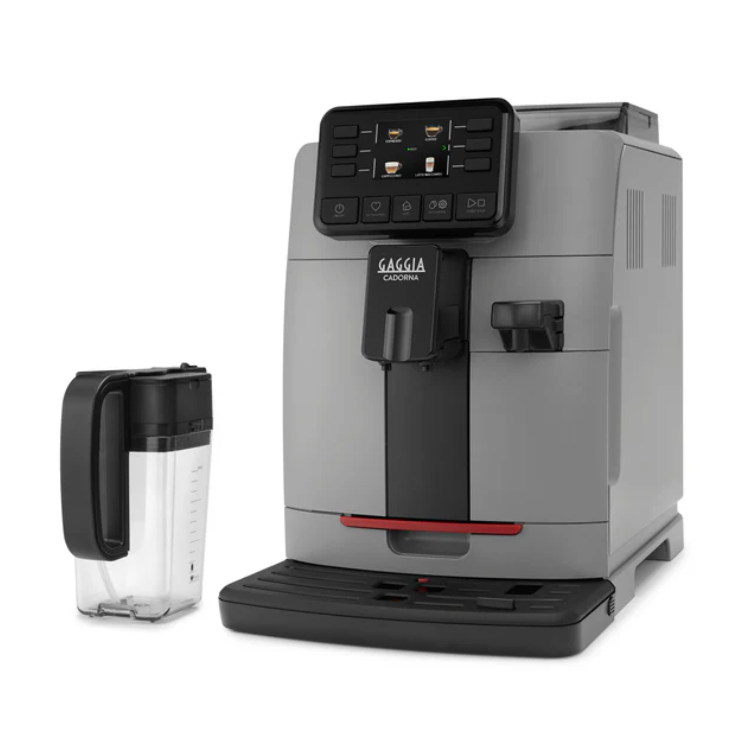 Gaggia Cadorna Prestige | Brew Hot & Iced Coffee | 15 Beverages Specialty | Super Automatic Bean to Cup Espresso Machine | Made in Italy | Moonlight Grey