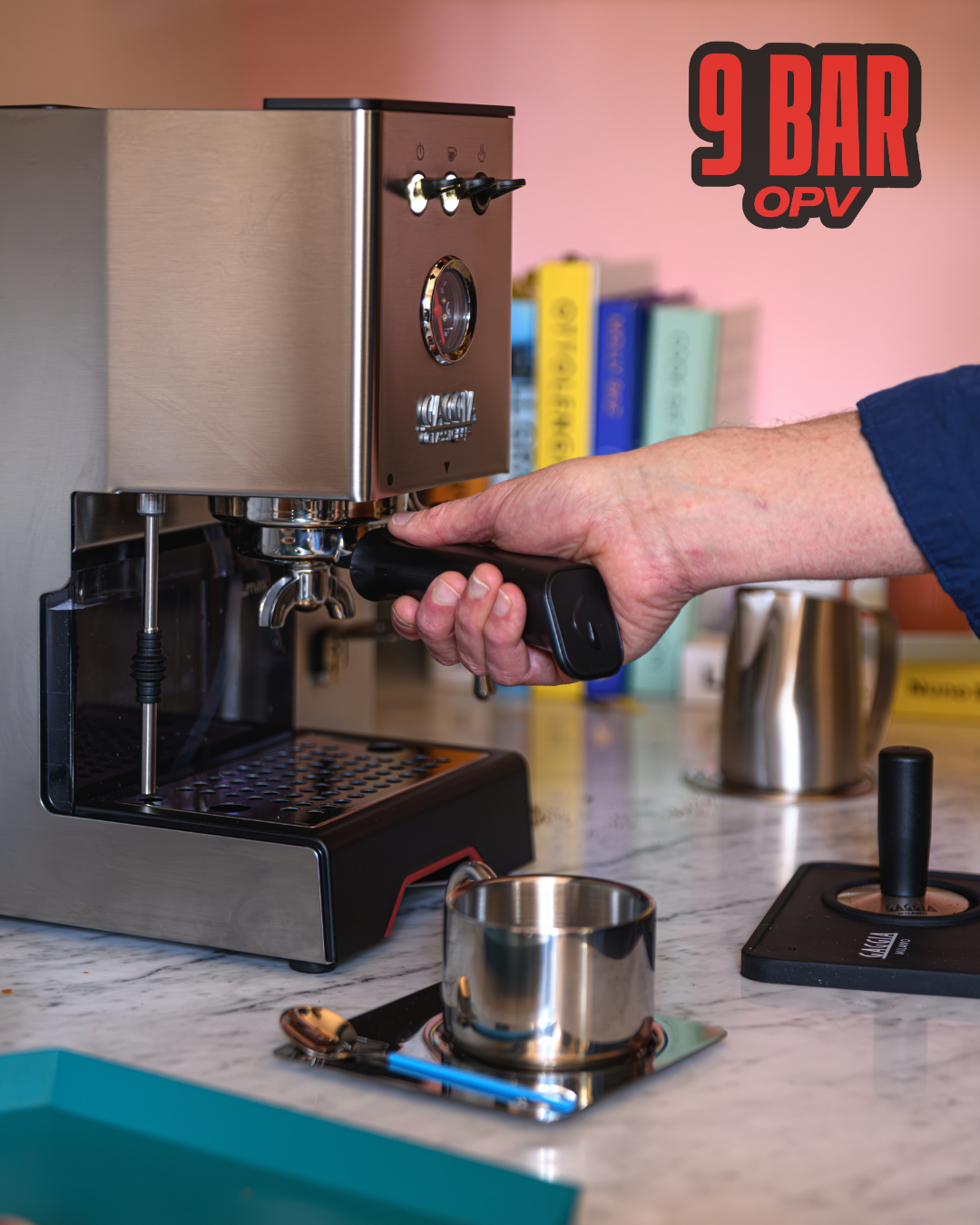 Gaggia_Classic_UP_Espresso_Machine_with_dual_PID_brass_boiler_pressure_gauge_TFT_display_steam_wand_and_58mm_portafilter_in_stainless_steel_available_in_Dubai_UAE._3