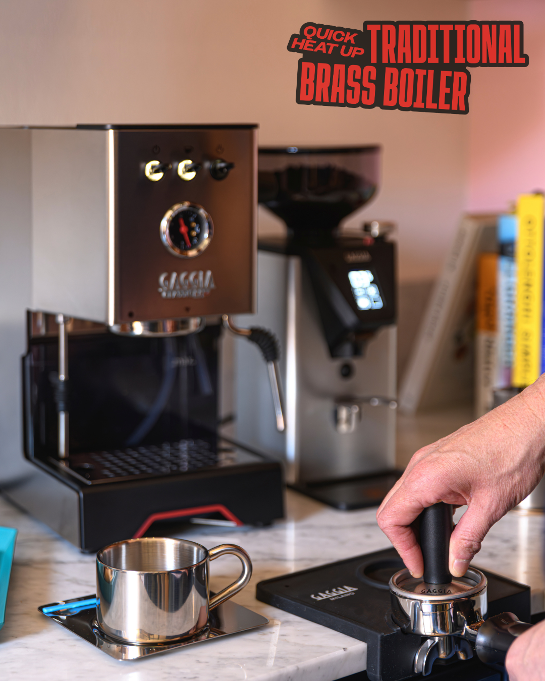 Gaggia_Classic_UP_Espresso_Machine_with_dual_PID_brass_boiler_pressure_gauge_TFT_display_steam_wand_and_58mm_portafilter_in_stainless_steel_available_in_Dubai_UAE._3