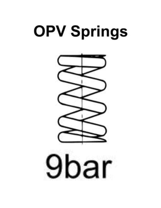 Gaggia Classic Pro E24 OPV spring mod kit | 9-Bar Spring for Prosumer extraction | Better Tasting, Better Crema Topped Espresso.