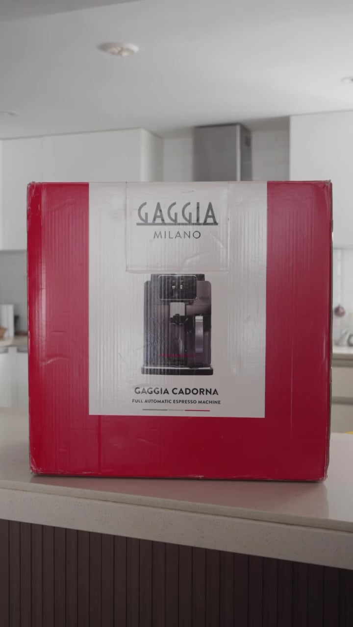 Gaggia Cadorna Prestige | Brew Hot & Iced Coffee | 15 Beverages Specialty | Super Automatic Bean to Cup Espresso Machine | Made in Italy | Anthracite Grey