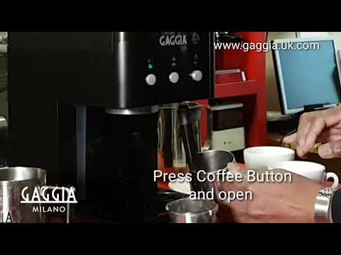 Gran Gaggia Style Manual Espresso Coffee Machine - 1025w - R18423/21 - White