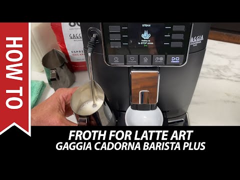 Gaggia | Cadorna Barista Plus | Bean To Cup Coffee Machine | Made in Italy