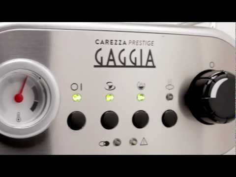 Gaggia Carezza Deluxe Pump Espresso Machine Made in Italy